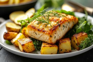 Grilled Chicken Salad with Fresh Vegetables and Mixed Greens