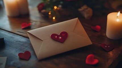 Valentine card with a message of love and gratitude that makes hearts smile