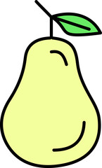 Cartoon Pear