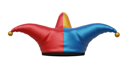 Isolated Jester Hat