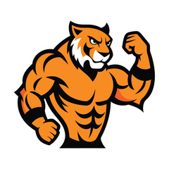 tiger cartoon character