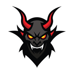 vector illustration of a devil