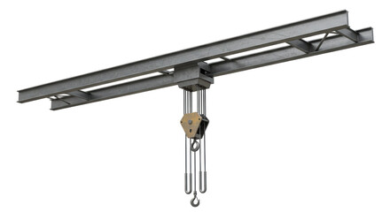 Isolated Overhead Crane