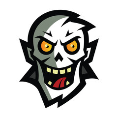 halloween monster skull