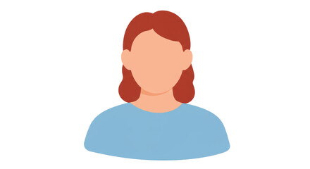 Isolated Woman Icon
