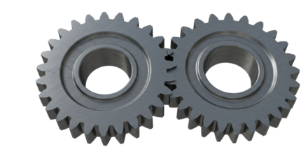 Isolated Interlocking Gears