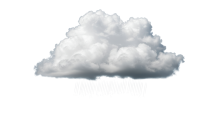 Isolated Rain Cloud