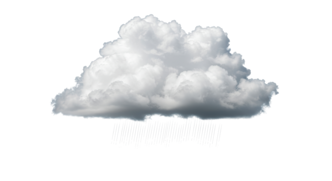 Isolated Rain Cloud