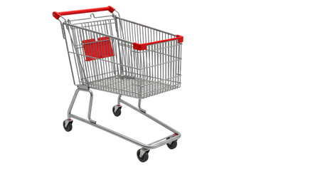 Isolated Shopping Cart © Julia