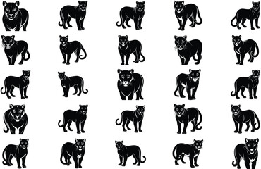 a vector sihouette collection