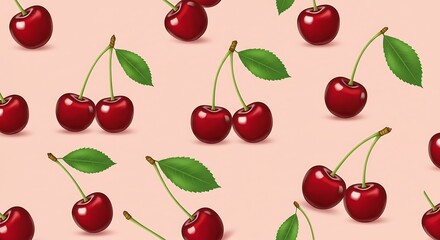 Cherry Blossom Blush AI Generated