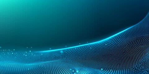 Blue data abstract background