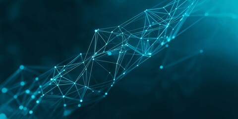 Blue data abstract background