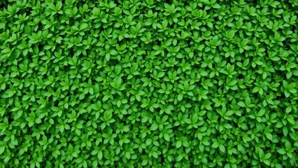 a close up of a green plant with leaves on it, green wall