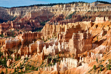 Sunrise at Sunrise Point in the Bryce Canyon National Park. Utah USA