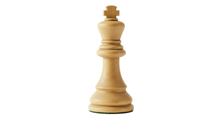 Isolated Chess King Piece