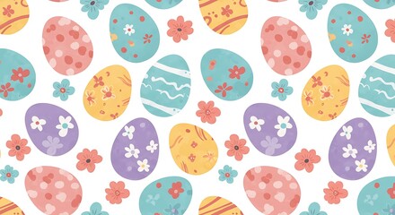 Pastel Eggsplosion AI Generated