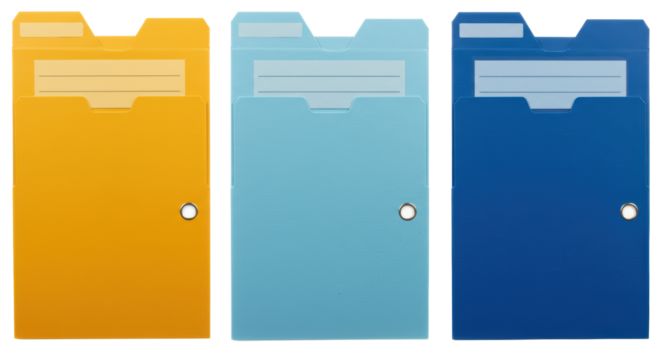 Isolated Office Folder - File Organization