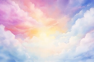 Rainbow sky sunlight backgrounds abstract.