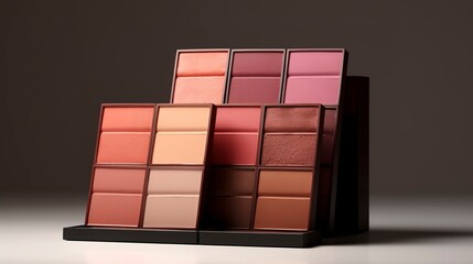 A photo of a set of blush and bronze