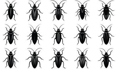 a vectorsihouette collection