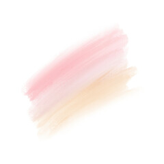 Pastel Watercolor Brushstroke with Artistic Glow