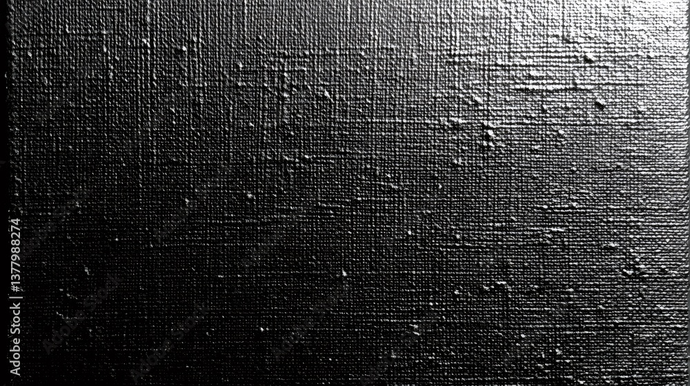 Poster black canvas texture creating dramatic light and shadow