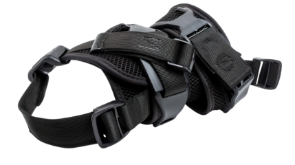 knee brace isolated on transparent white background 