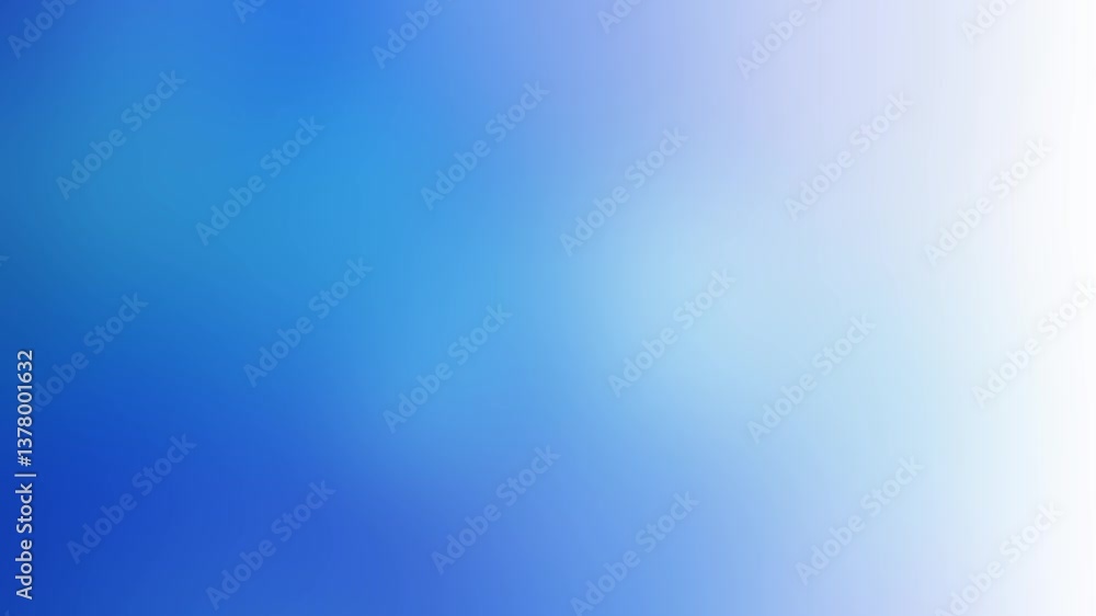 Wall mural dreamy abstract light blue slow motion background with glowing light blue fluid blurred shapes and s