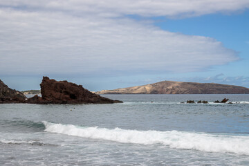 Coast of Atlantic ocean, Canary Islands, Spain