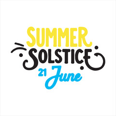 Summer Solstice Typography Design,Elegant Summer Solstice Calligraphy,Summer Solstice June 21 Celebration,Minimalist Summer Solstice Lettering,Handwritten Summer Solstice Vector,Summer Solstice Artist