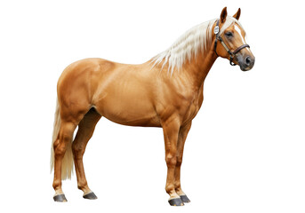 Obraz premium Horse on a white background