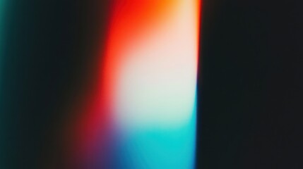 Abstract Color Gradient with Vibrant Red, Blue, and Black Tones in Soft Focus