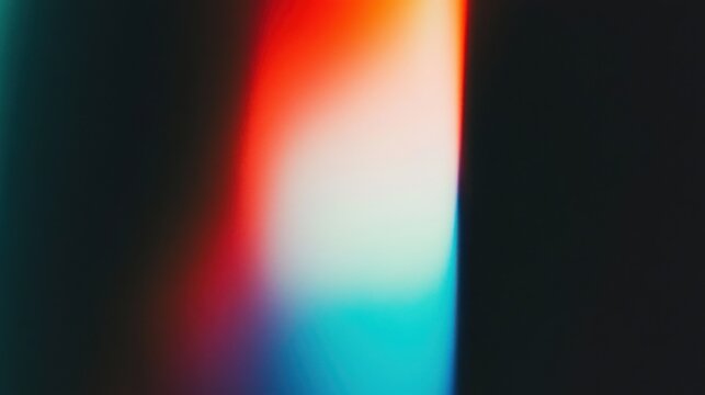 Abstract Color Gradient with Vibrant Red, Blue, and Black Tones in Soft Focus