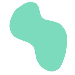 vector illustration of a green footprint