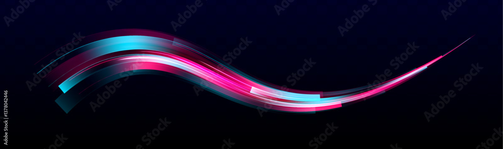Poster speed connection vector background. vector swirl trail effect. abstract vector fire circles, sparkli