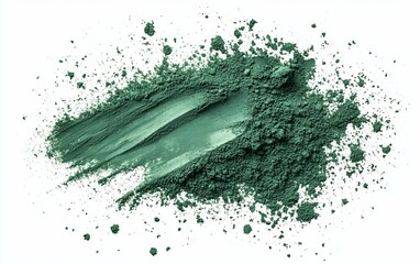 Emerald Green Powder Pigment Swatch