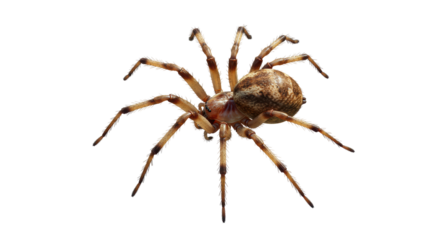 Isolated Brown Spider