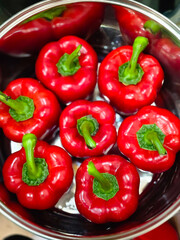 red bell peppers
