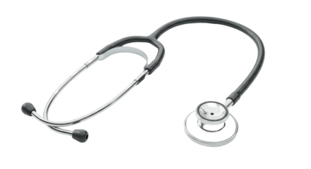 Isolated Stethoscope