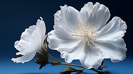 Serene White Flowers: A Study in Purity and Grace