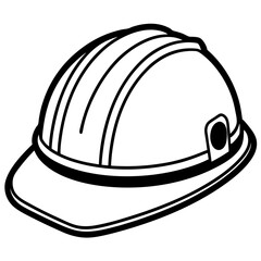 vector illustration of a helmet