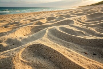 Fototapeta premium waves on the beach