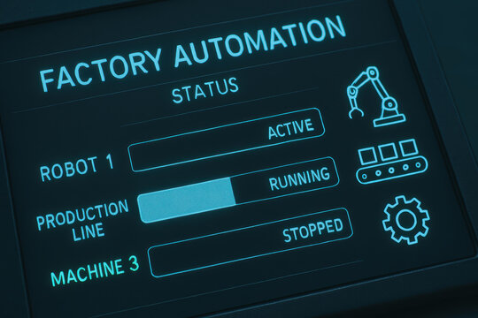 Factory automation process is essential in engineering to enhance efficiency and productivity in manufacturing environments