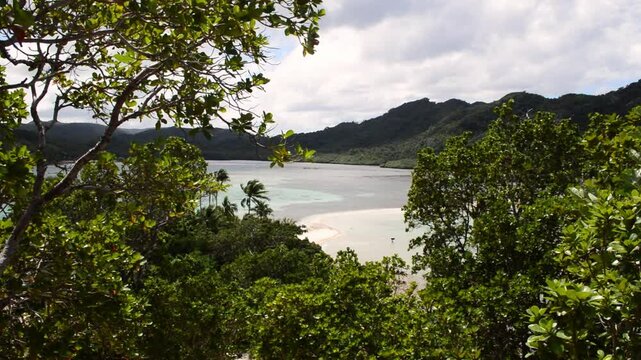 Tropical paradise with crystal waters El Nido Island