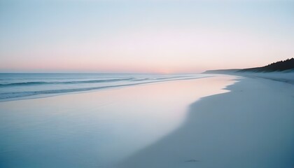 Obraz premium A photo of a serene beach