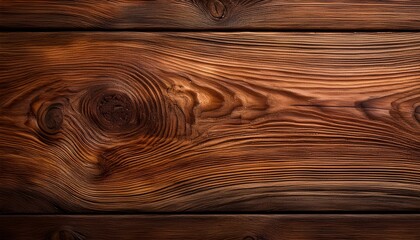 Fototapeta premium close up shot of a rustic wooden background showcasing the intricate grain patterns and natural texture of the wood