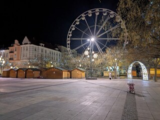ostrava city christmas at masaryk square