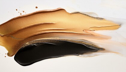 Obraz premium Texture dans des tons élégants de noir et d'or