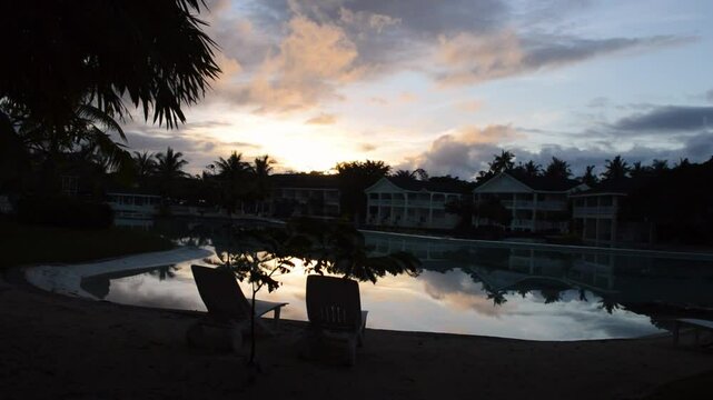 Tropical paradise with crystal waters El Nido Island